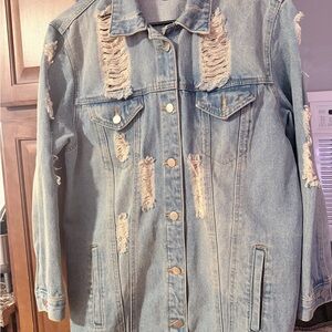 ELF Light Blue Denim Jacket